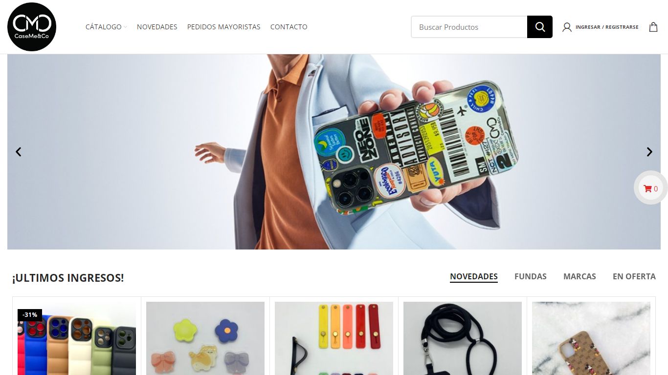 Inicio - CaseMe&Co | Ventas de Accesorios, Fundas y Libros